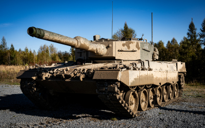 Vojáci 73. tankového praporu úspěšně absolvovali řidičský kurz Leopard 2A4