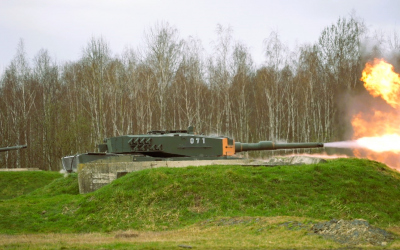 Tankové střelby Leopard 2A4