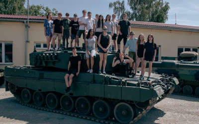 Gymnázium Olomouc – Hejčín na tankové misi: studenti v akci!