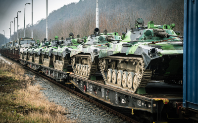 Zimní cvičení Armored Lancer II právě začíná.