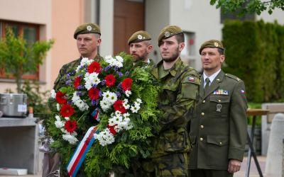 Připomínka konce druhé světové války v Přáslavicích