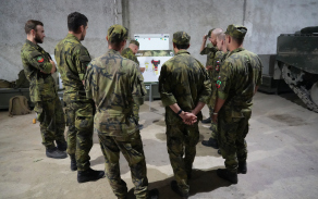 4. běh přípravy příslušníků 73. tpr v obsluze tanků L2A4