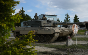 Řidičský kurz na Leopard 2A4