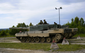 Řidičský kurz na Leopard 2A4