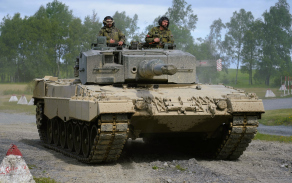 Řidičský kurz na Leopard 2A4