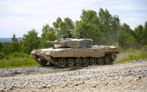 Řidičský kurz na Leopard 2A4