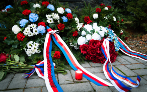 Slavnostní nástup 73. tankového praporu ke Dni válečných veteránů