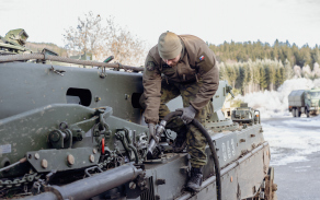 Pátý den výcviku na Boleticích: Tanky v akci