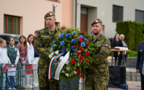 Připomínka konce druhé světové války v Přáslavicích