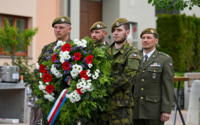 Připomínka konce druhé světové války v Přáslavicích