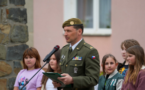Připomínka konce druhé světové války v Přáslavicích